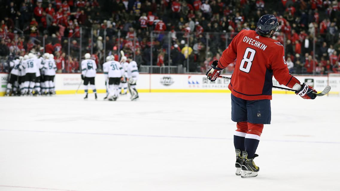 "Вашингтон" проиграл шесть матчей подряд в НХЛ / nhl.com "Вашингтон" проиграл шесть матчей подряд в НХЛ / nhl.com
