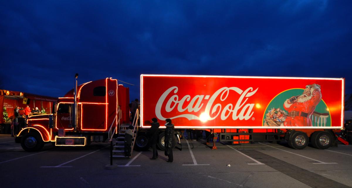 С тех пор «Кока-Кола» начала свое шествие по всему земному шару \ de.wikipedia.org
