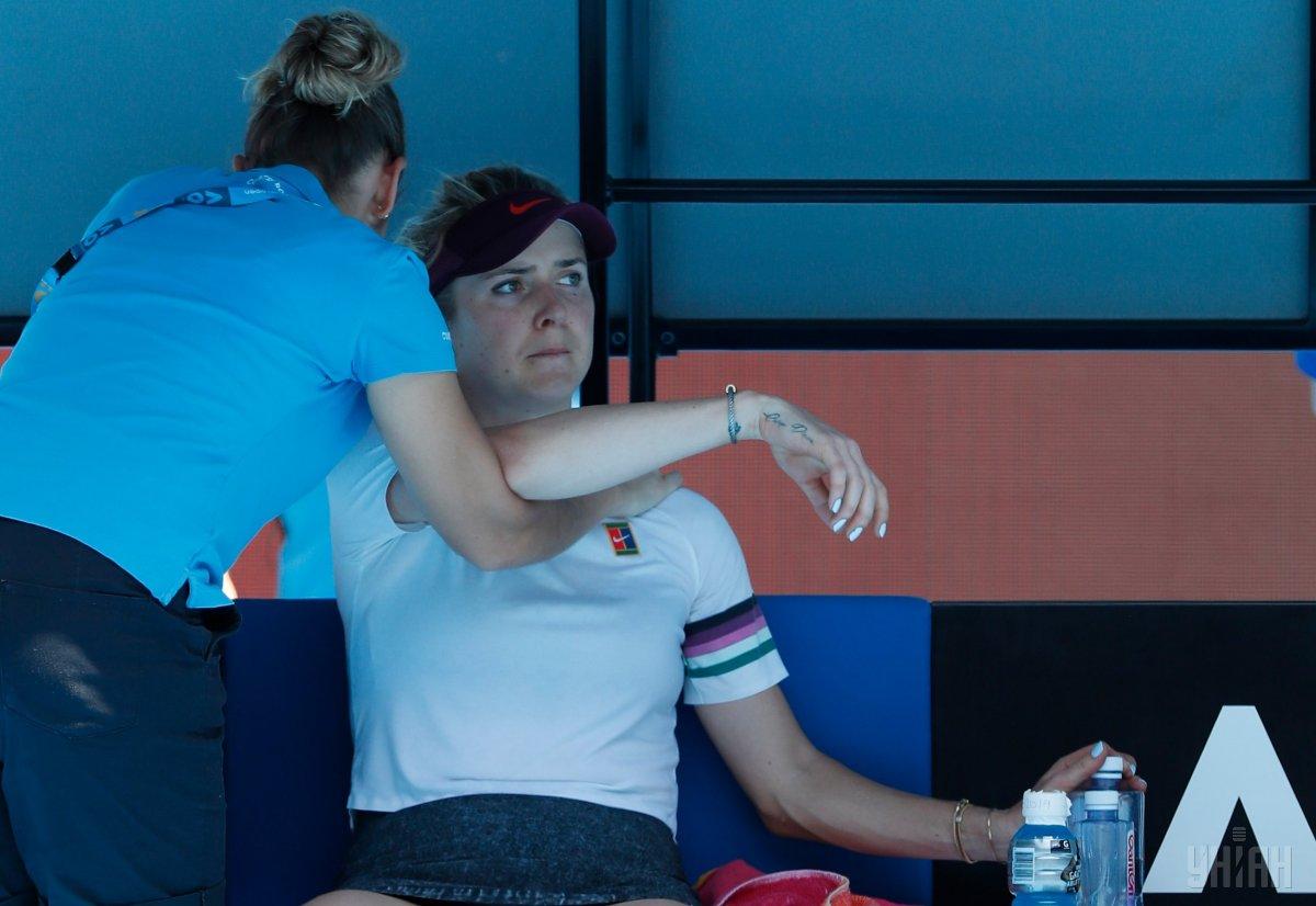   Svitolina said to have been injured at the tournament of the Australian Open / UNIAN photo 