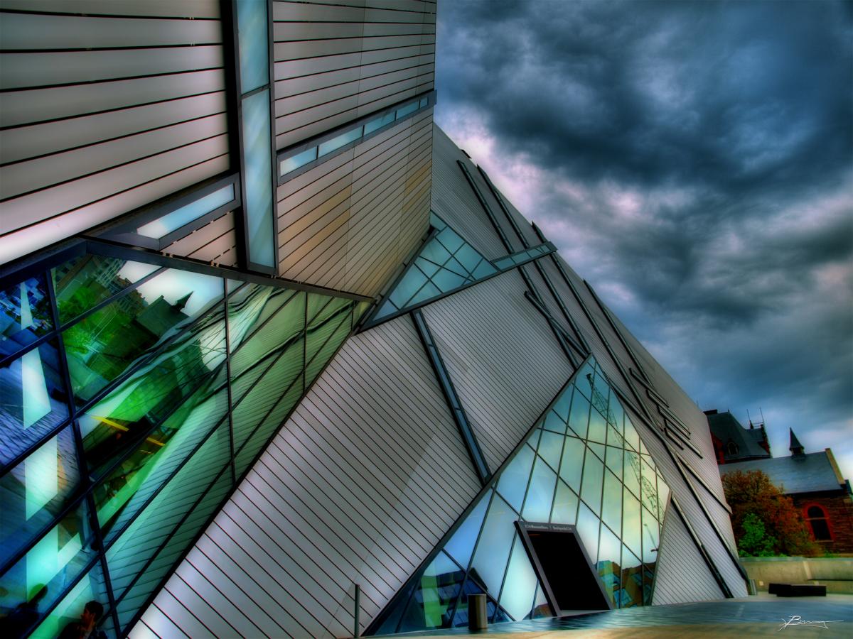 Оригинальный фасад Королевского музея Онтарио / Фото flickr.com