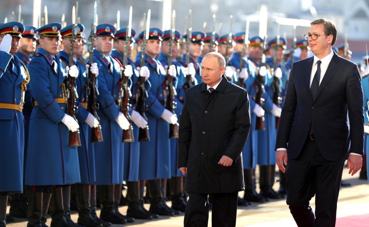 Путин пытается вытеснить ЕС с Балкан / kremlin.ru Путин пытается вытеснить ЕС с Балкан / kremlin.ru