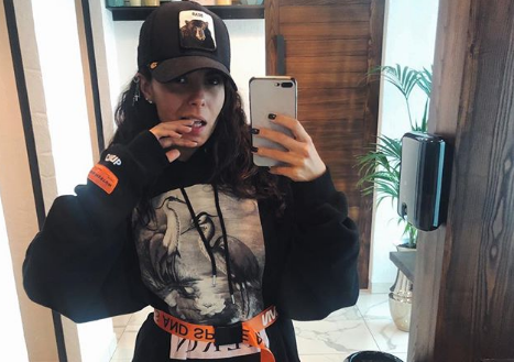 Каменских заметили в кепке Потапа / фото instagram.com/kamenskux/