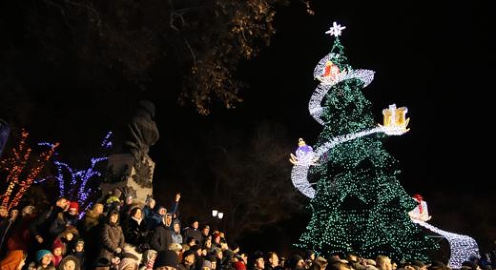 Odesa celebrates New Year