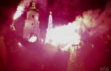 Як у Києві зустріли Новий рік біля головної ялинки країни (фоторепортаж)