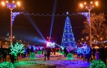 Свято в окупації: з'явилися фото новорічного Донецька