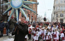 Members of Eastern Orthodox churches celebrate Christmas Eve