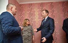 Голова ТОДА оглянув нове помешкання, придбане за кошти держави дружині загиблого в АТО бійця з Тернопільщини (фото)