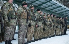 В рамках ротації в зону ООС вирушили 30 бійців роти поліції «Тернопіль» (фото)