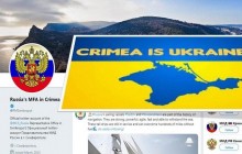Twitter verifies account of Russia's MFA in Crimea, Ukraine files complaint