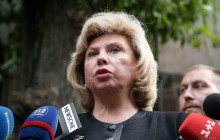 Российский омбудсмен Москалькова прилетела в Киев (фото)