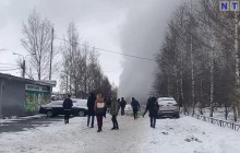 Дом в Петербурге окатило кипятком и паром до 7 этажа