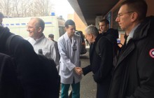 Клімкін і його колеги з Балтії та Польщі не змогли дістатися Маріуполя через негоду (фото)