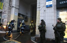 Пожежу у будинку в центрі Києва ліквідовано