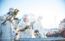Близько тисячі тернополян взяли участь у міжконфесійному водосвятті з нагоди Водохреща (фото)