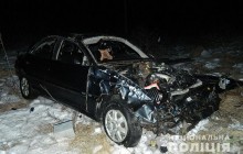 На Тернопільщині перекинувся автомобіль, чотирьох осіб госпіталізовано (фото)