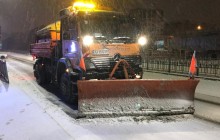 У всіх районах столиці з ночі триває прибирання доріг та вулиць від снігу - КМДА