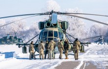 На Полтавщині проходять навчання льотчиків військових вертольотів (фоторепортаж)