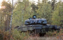 Немецкая танковая пушка навылет пробила Т-72