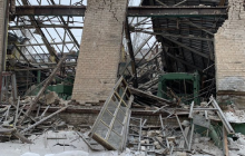 В окупованій Горлівці обвалилися стіни заводу (фото)