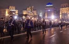 Представники «Національного Корпусу» провели марш на честь Дня Героїв Крут