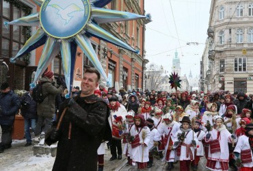 Members of Eastern Orthodox churches celebrate Christmas Eve