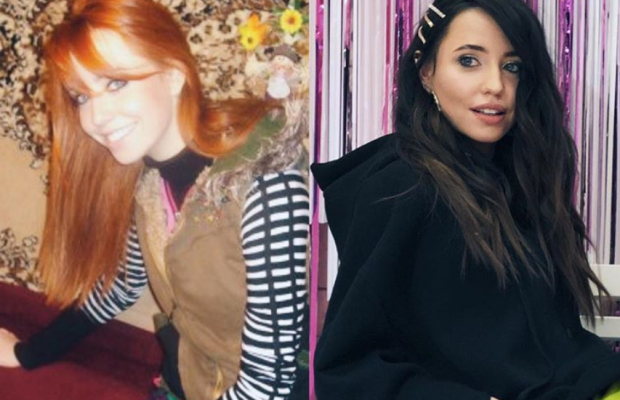 Рыжая и на фоне ковра: Дорофеева показала, как выглядела 10 лет назад