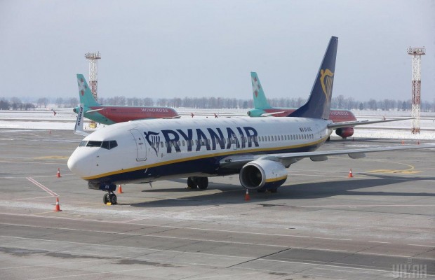 Ryanair восени відкриє чотири нових напрямки з України