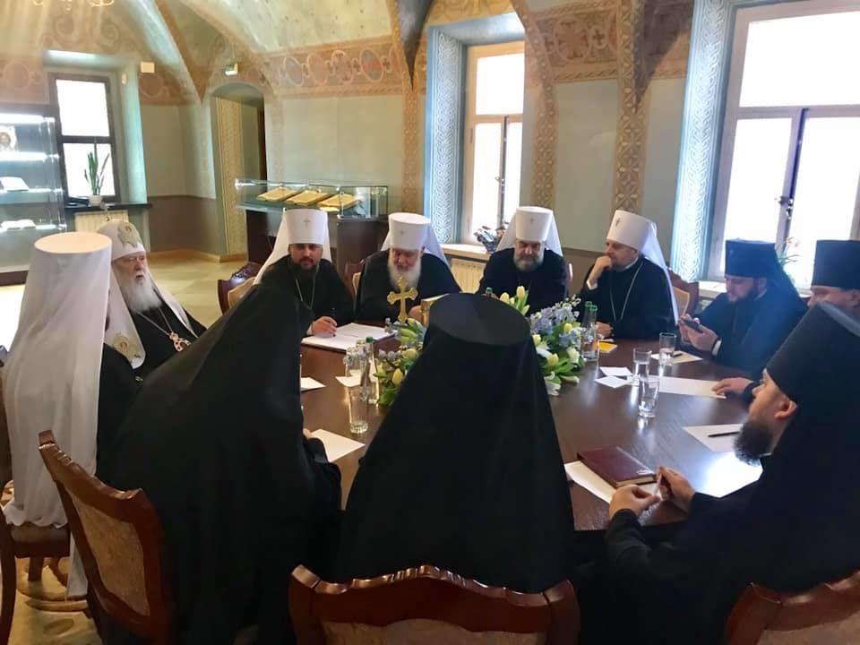 Відбувається перший синод ПЦУ / фото ТСН Відбувається перший синод ПЦУ / фото ТСН