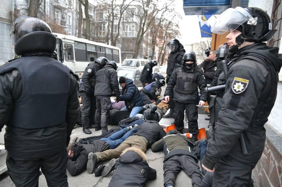 Полиция задержала еще 40 активистов / фото facebook.com/Сергій Мазур