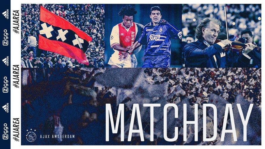 Матч Аякс - Реал відбудеться сьогодні ввечері в Амстердамі / twitter.com/afcajax Матч Аякс - Реал відбудеться сьогодні ввечері в Амстердамі / twitter.com/afcajax