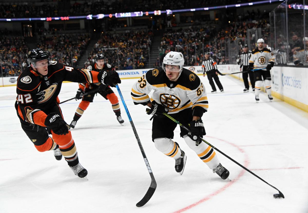 Бостон обыграл Анахайм с сухим счетом в матче регулярного чемпионата / Reuters