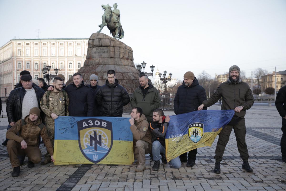 В Киеве почтили героев Широкинской наступательной операции
