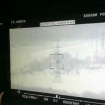 Ukrainian troops destroy military truck of Russian proxy forces in Donbas (Video)