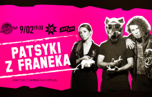 Зустрічайте Культурно-Комедійний Хіп Хап від гурту Patsyki z Franeka 9 лютого у Caribbean Club Concert Hall