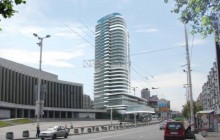 У Києві поруч з "Палацом Україна" біля лінії метро хочуть побудувати 100-метрову висотку