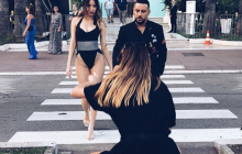 Надя Дорофєєва показала фото у відвертому купальнику поруч з MONATIK