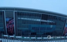 "Дірки у стінах": з'явилися свіжі фото та відео окупованої "Донбас Арени"