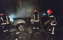 У Києві згорів Land Cruiser депутата (відео)
