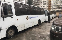 Убивство Гандзюк: до суду над Мангером підігнали автобуси Нацгвардії (фото)