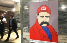 Київський художник символічно поєднав Шевченка з Бетменом та Ленноном (фото, відео)