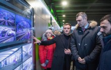 Кличко про оновлену станцію швидкісного трамваю: ми фактично побудували новий шляхопровід