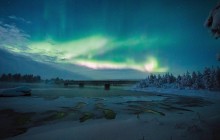 В сети показали северное сияние в Лапландии (фото, видео)