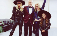 В шляпах и коже: Лобода очаровала сеть парным образом с дочерью (фото)