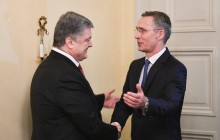 Poroshenko thanks Stoltenberg for NATO's support to Ukraine, condemnation of Russian aggression
