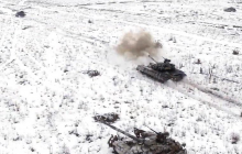 Ukraine army conducts major tank exercise (Photo)