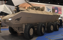 "Укроборонпром" вперше представив БТР, створений спільно з компанією з ОАЕ (фото, відео)