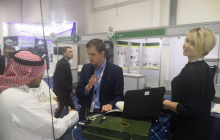 Украинскую систему радиоразведки представили на выставке IDEX 2019 (фото)
