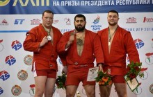 Українські самбісти завершили міжнародний турнір у Мінську з 19 нагородами