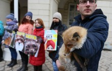 В Україні пройшла масштабна антихутряна акція "Знімай хутро назавжди!" (фоторепортаж)