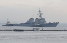 USS Donald Cook departs Odesa